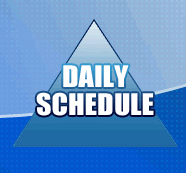 Jet Bingo's Daily Schedule